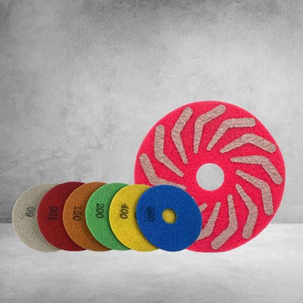 17inch Diamond floor polishing pads Forcrete