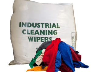Industrial cleaning rags