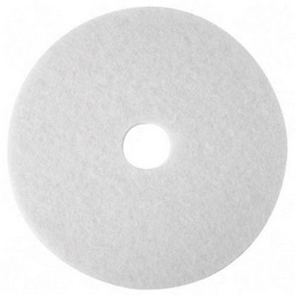 17" White Cleaning/Buffing Pad