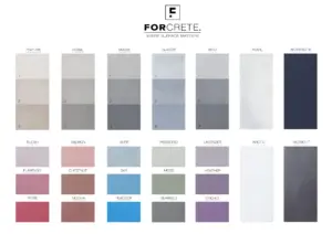 microcement bathroom colours