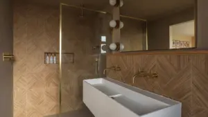 microcement wet room
