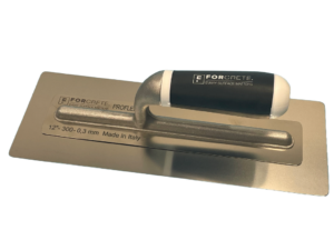 Flexible trowel stainless steel blade, 300X110 (12")mm