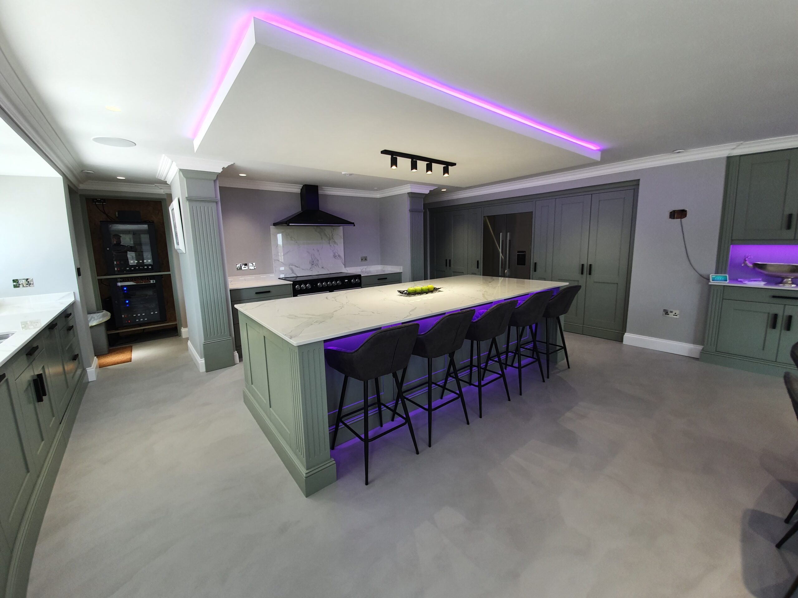 open plan mircrocement design