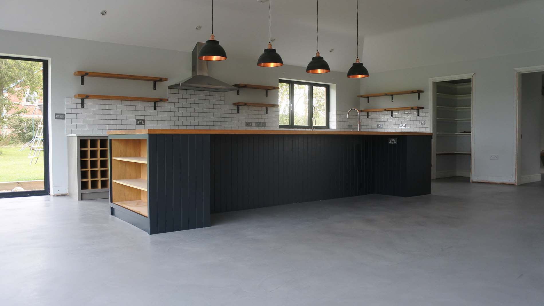 microcement kitchen