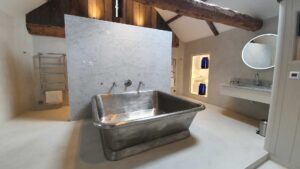 microcement uses for underfloor heating