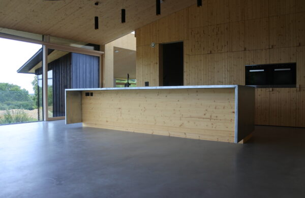Microcement underfloor heating