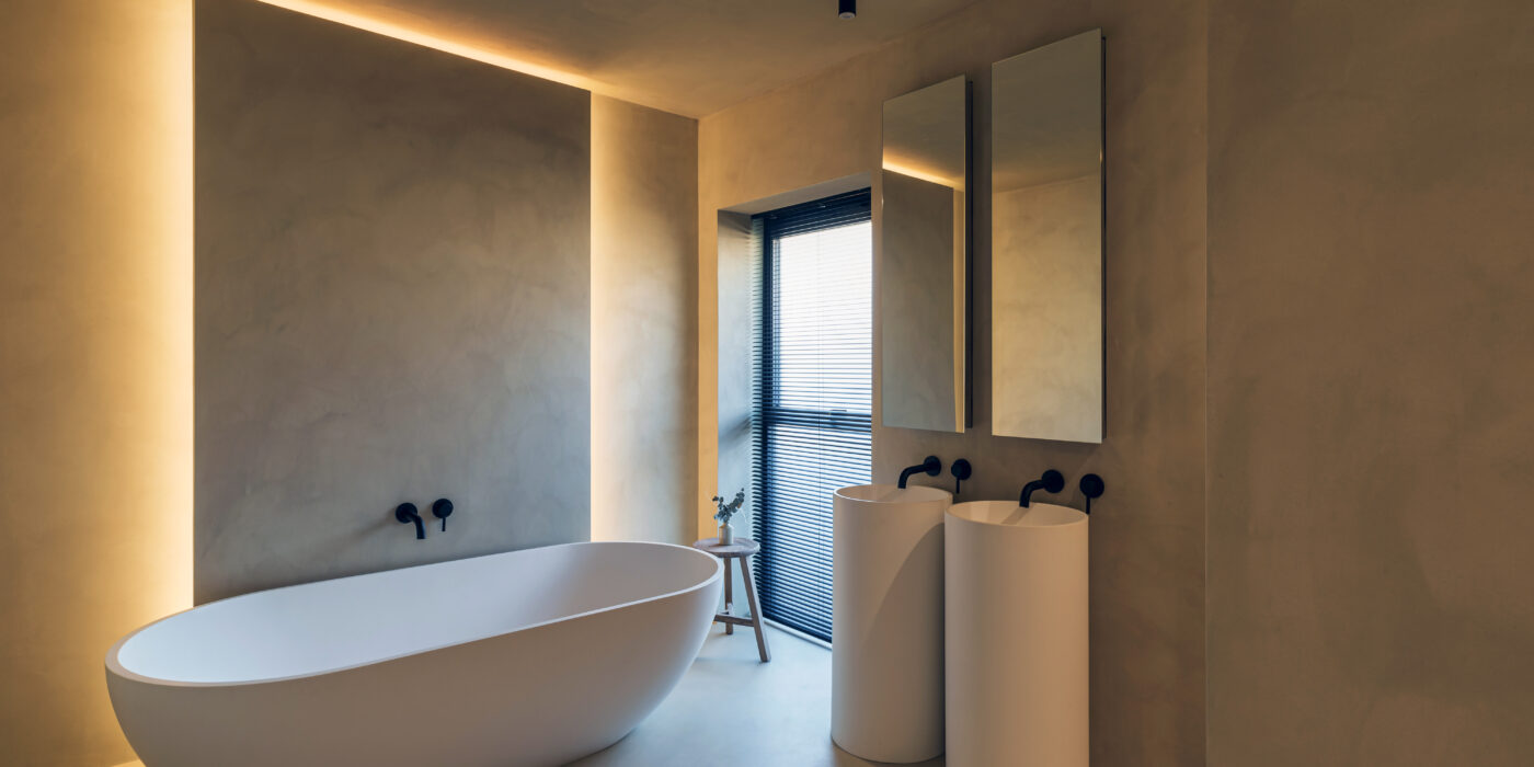 microcement wall