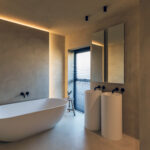 microcement wall