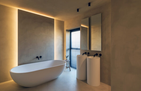 microcement wall