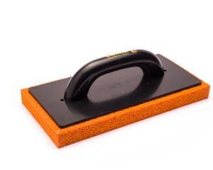 Orange coarse sponge trowel 280x140x25mm