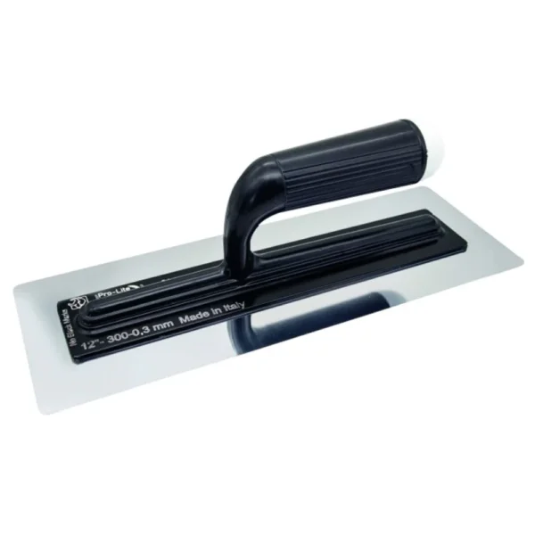 Bianko Prolite stainless steel trowel 300x110x0.3mm
