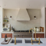 microcement feature wall