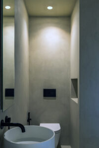 Microcement walls Brighton