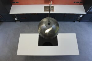Is microcement thick enough for bathrooms?